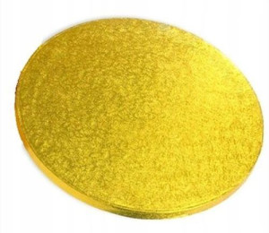 Podkład Pod Tort Ciasto Złoty Gruby 1,2 - 20 Cm Zł