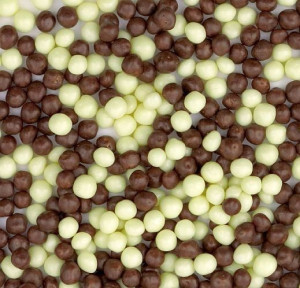 Posypka Chrupki Ryżowe W Czekoladzie Mix - 50g