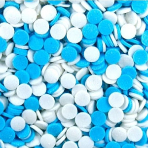 POSYPKA CUKROWA CONFETTI Niebiesko-białe - 20g