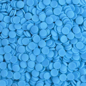 POSYPKA CUKROWA KONFETTI KÓŁECZKA niebieskie 50g