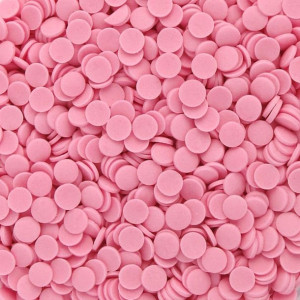Posypka Cukrowa Konfetti Kółeczka Różowe - 20g