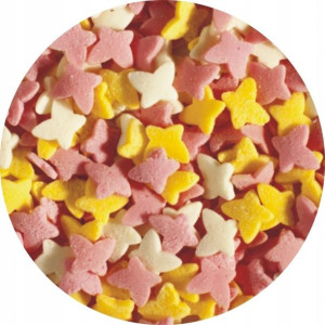 POSYPKA CUKROWA KONFETTI motylki Decor - 50g