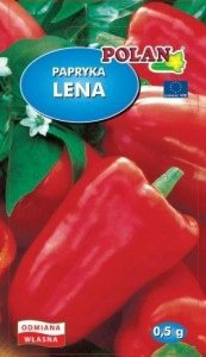 Papryka LENA czerwona wczesna nasiona