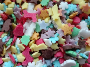 POSYPKA CUKROWA ŚWIĘTA MIX kolorowy 50g