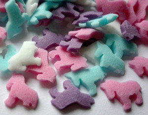 POSYPKA CUKROWA Unicorn Jednorożec kolor mix 50g