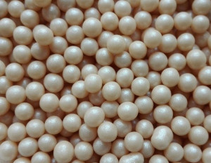 POSYPKA PEREŁKI CUKROWE beżowe/ecru 6mm - 50g