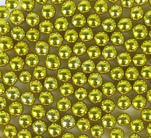Posypka Perełki Cukrowe Błyszczące Złote 6mm - 25g