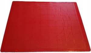 Stolnica Mata Silikonowa Z Podziałką - 35 X 28 Cm