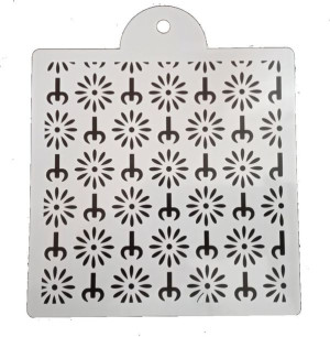 Szablon Do Dekoracji Ciast Tortów - 15 X 15 Cm Nr3
