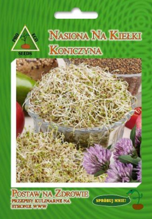 KONICZYNA SZKARŁATNA nasiona na kiełki