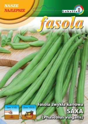 Fasola SAXA szparagowa bezwłóknista smaczna nasion