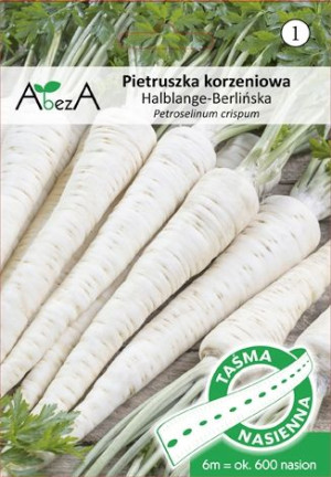 TAŚMA !!! Pietruszka HALBLANGE póżna nasiona