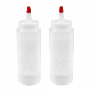 Wilton BUTELKI POJEMNIKI DO DEKORACJI 177ml - 2szt