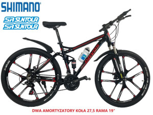 Rower górski MTB Davos 5.0 czarny rama 19 cali koła 27,5