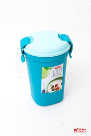 Curver Pojemnik Kubek Lunch & Go 600 Ml Turkusowy