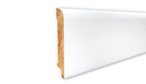 Listwa przypodłogowa biała wys. 12cm cokól RAL9003