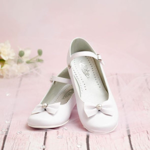 Buty komunijne dziewczęce KBD-806 - Rozmiar: 31 - długość wkładki 20,6 cm