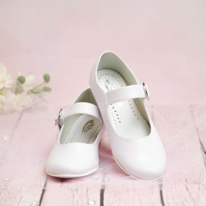 Buty komunijne dziewczęce KBD-902 - Rozmiar: 38 - długość wkładki 25,6 cm