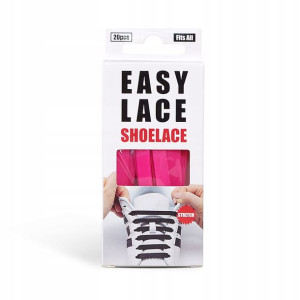 Sznurówki silikonowe bez wiązania - Easy Lace BOX 20 sztuk