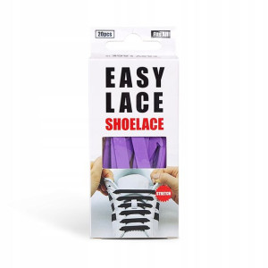 Sznurówki silikonowe bez wiązania - Easy Lace BOX 20 sztuk