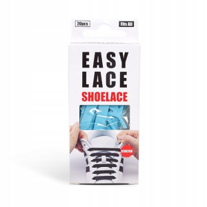 Sznurówki silikonowe bez wiązania - Easy Lace BOX 20 sztuk