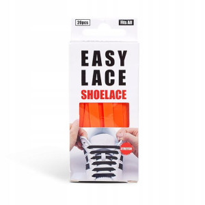Sznurówki silikonowe bez wiązania - Easy Lace BOX 20 sztuk