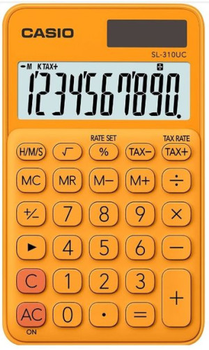 Kalkulator Casio Sl-310Uc-Rg Pomarańczowy
