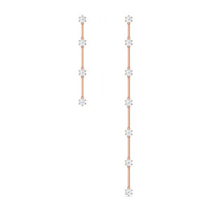SWAROVSKI - Kolczyki Asymetryczne Constella ROS