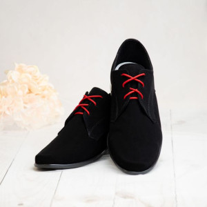 Buty komunijne chłopięce czarne KBC-014 - Rozmiar: 34
