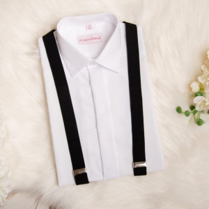 Szelki chłopięce czarne SZ-L-01