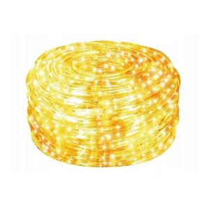 Wąż Świetlny Zewnętrzny 240 Led 10m Biały Ciepły Świąteczny Lampki