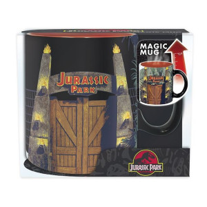 Magiczny termo kubek 460ml Jurassic Park Dinozaur T-rex