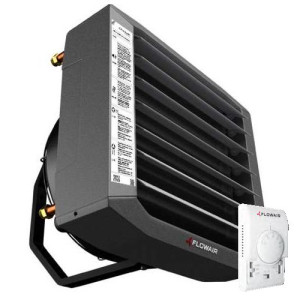 Nagrzewnica wodna FLOWAIR LEO L2 2,2 - 50,4 kW + konsola + regulator