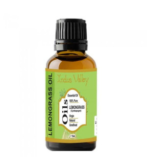 Naturalny olejek eteryczny lemongrassowy, 15 ml, Indus Valley