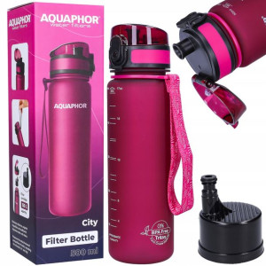 Bidon Butelka filtrująca filtr AQUAPHOR CITY 0,5 L