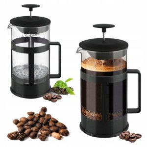 ZAPARZACZ TŁOKOWY French Press Do Kawy Szklany 1l