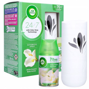 AirWick Freshmatic Zestaw Białe Kwiaty 250ml