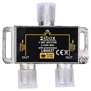 Libox Lb0037 Splitter Sygnału Dvb-t2 2 Ways Antena