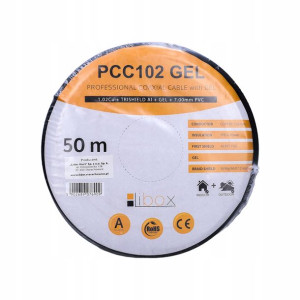 Libox Pcc102 50m Kabel Antenowy Miedziany Żelowy