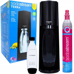 Saturator Sodastream Terra Czarny Zestaw