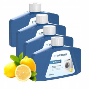 LaunMax środek do czyszczenia pralki 4x250ml płyn