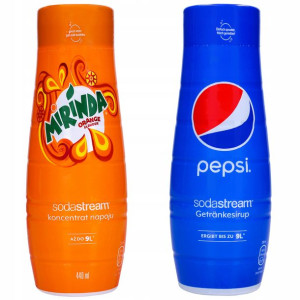 Syrop Koncentrat Sok Sodastream Mirinda Pepsi 2szt