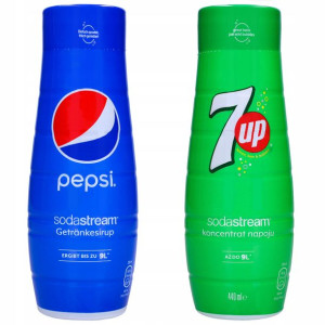 Syrop Koncentrat Do Wody Sodastream Pepsi 7up 2szt