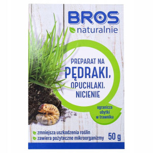 Bros Preparat Na Pędraki Opuchlaki Nicienie 50g