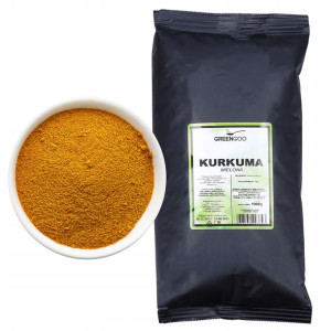 KURKUMA Mielona 1kg CZYSTA ŚWIEŻA KURKUMA
