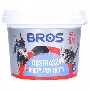 Bros Środek Preparat Odstraszacz Kotów Psów Kretów