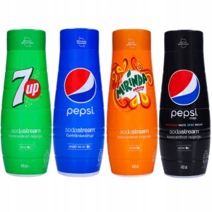 Syrop Sodastream Mirinda Pepsi Max 7up Pepsi 4 Szt
