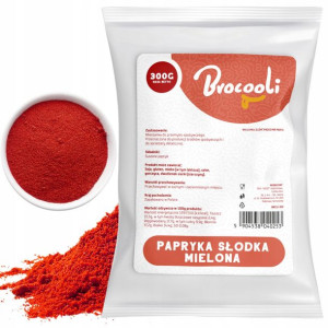 Papryka Słodka Mielona 300g Aromatyczna Świeża