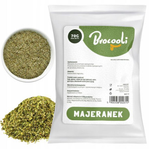 Brocooli Przyprawa Majeranek Otarty Naturalny 70g