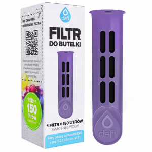 1 Szt Filtr Do Butelki Dafi Solid Soft Lawendowy